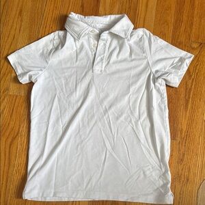 Vineyard Vines kids Classic White Polo Shirt size sm/8-10